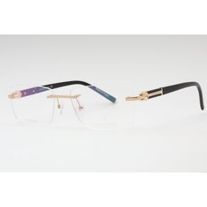 NWT Charriol PC75076-C01 58mm Shiny Gold Eyeglasses